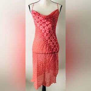 Y2K VS Silk Slip Dress